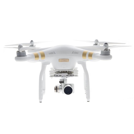 Drone inteligente DJI Phantom 3 Profissional com Câmera 4K, Branco, A+