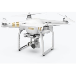 Drone inteligente DJI Phantom 3 Profissional com Câmera 4K, Branco, A+