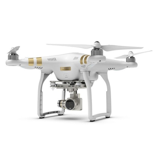 Drone inteligente DJI Phantom 3 Profissional com Câmera 4K, Branco, A+