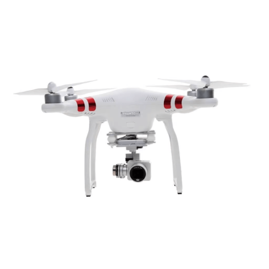 Drone inteligente DJI Phantom 3 Standard com Câmera 4K, Branco, A+