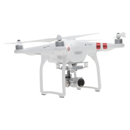 Drone inteligente DJI Phantom 3 Standard com Câmera 4K, Branco, A+