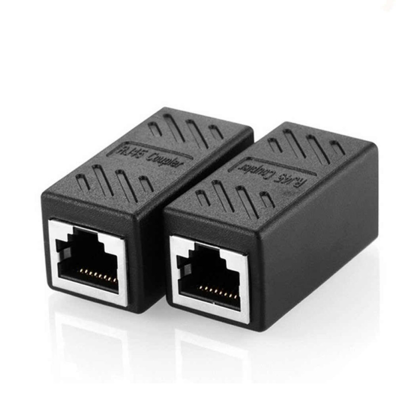 Extensor de Cabo RJ45 conector Cat7/6/5e Ethernet