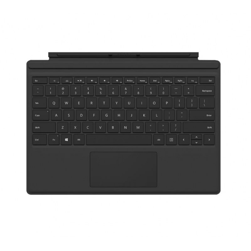 Capa com teclado Original - Microsoft Surface Pro Signature, Surface Pro 3/4/5/6/7 Preto, A+