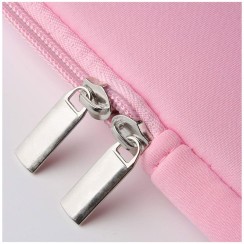 Capa de neopreno rosa 12" 13,3" : Proteção para computador portátil