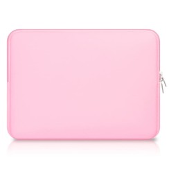Capa de neopreno rosa 12" 13,3" : Proteção para computador portátil