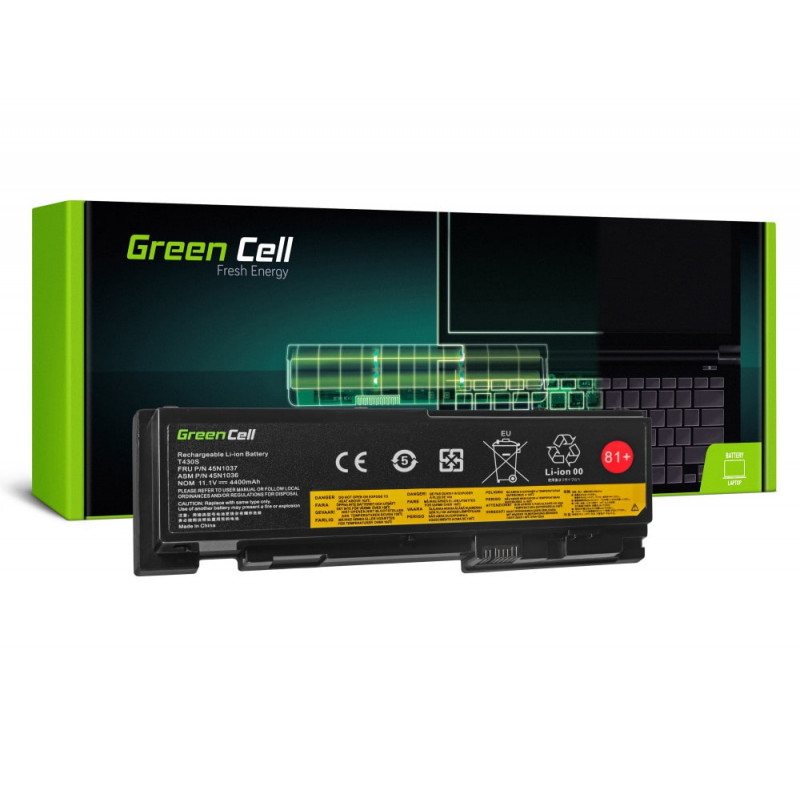 Green Cell  Bateria Dell Latitude E5400 E5410 E5500 E5510 / 11,1V 4400mAh