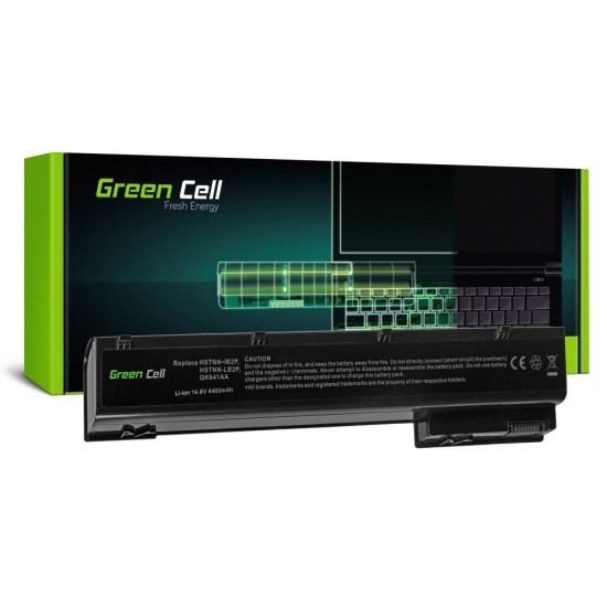 Green Cell  Bateria HP EliteBook 8560w 8570w 8760w 8770w / 14,4V 4400mAh