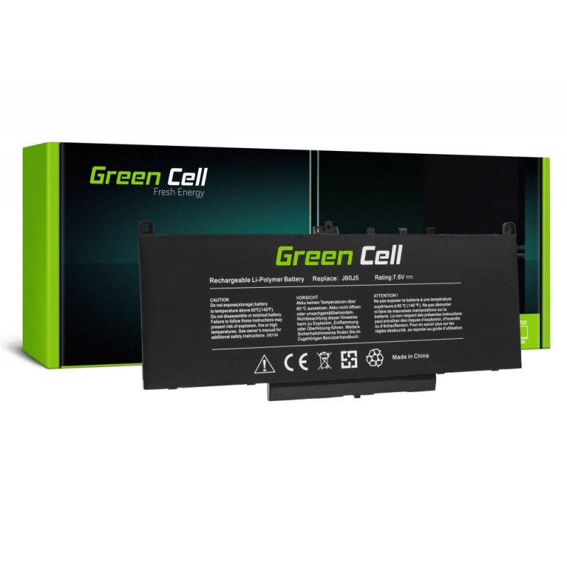 Green Cell  Bateria J60J5 Dell Latitude E7270 E7470 5800mAh