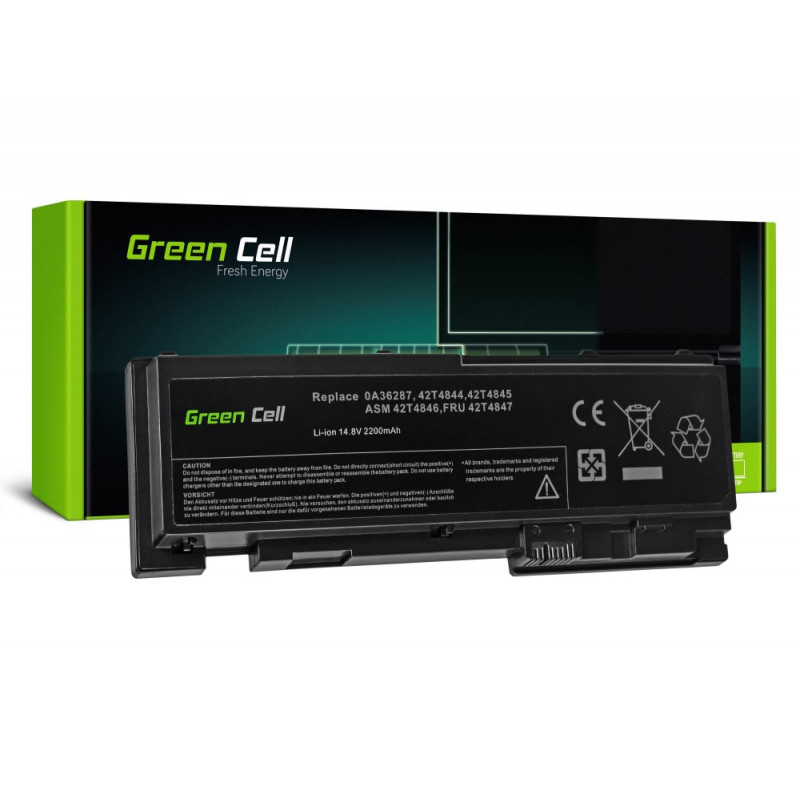 Green Cell Bateria para Lenovo ThinkPad T420s T420si / 14,4V 2200mAh