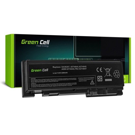 Green Cell Bateria para Lenovo ThinkPad T420s T420si / 14,4V 2200mAh