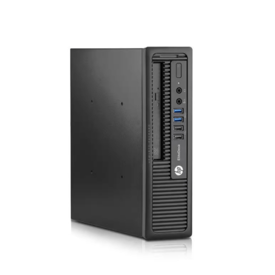 HP EliteDesk 800 G1 USFF i5, 8 GB, SSD de 128 GB, A+