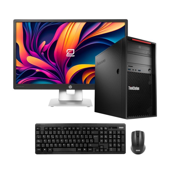 Pack Intel Xeon Gaming, HP 24", teclado e rato