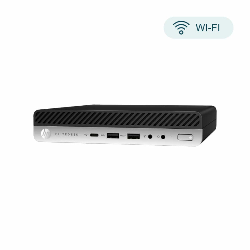 HP EliteDesk 800 G4 Mini i5 8500, 16 GB, SSD de 256 GB A+