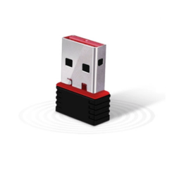 Adaptador Wi-Fi USB sem Fios 2,4G, WLAN, USB 2.0, Receptor de Wi-Fi para Tablet/PC/TV, A+