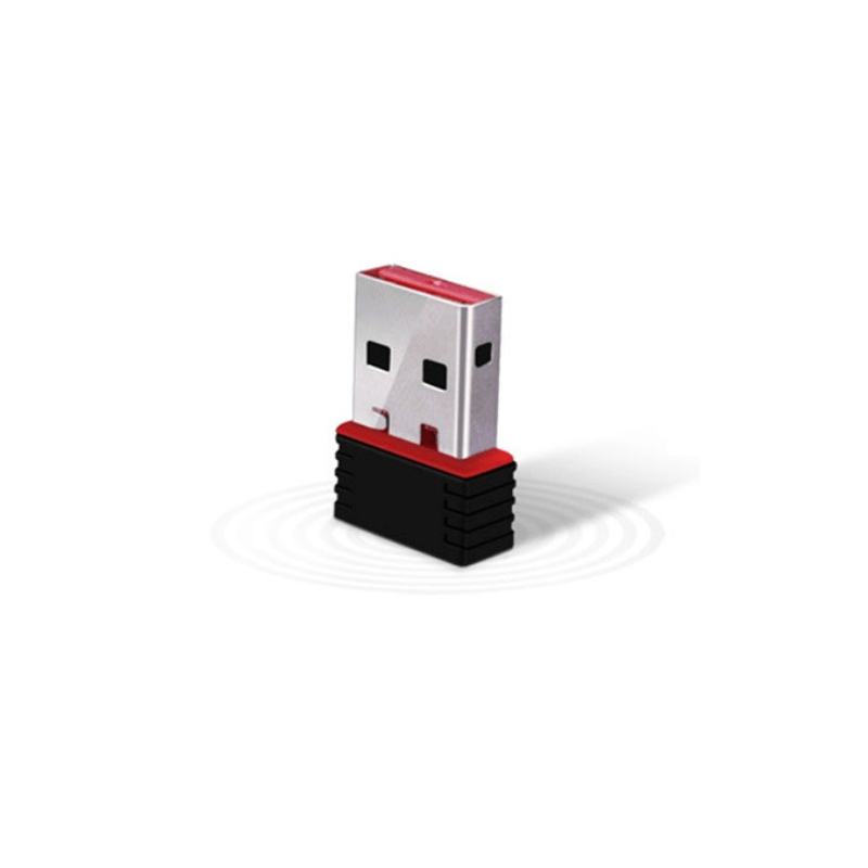 Adaptador Wi-Fi USB sem Fios 2,4G, WLAN, USB 2.0, Receptor de Wi-Fi para Tablet/PC/TV, A+