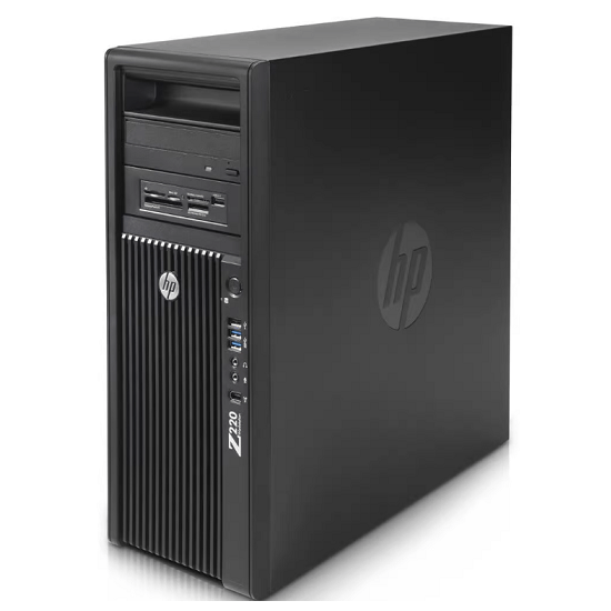 HP Estação de trabalho Z220 MT - Xeon E3-1230 v2 - 8 GB de RAM - SSD 256 GB