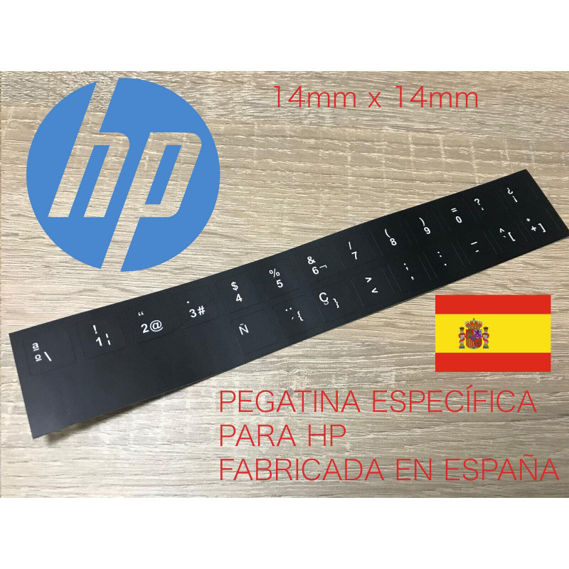 Kit Autocolante Teclado HP Elitebook, Probook, Envy, Pavillion Português 14mm x 14mm