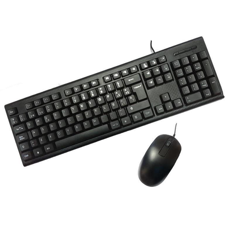 Kit teclado USB + rato PCCASE