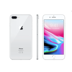 Apple iPhone 8 Plus 64GB, Prata, Livre, A+