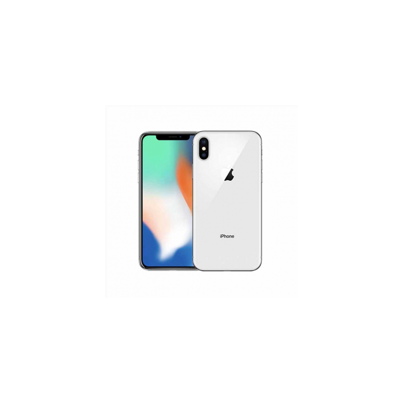 Apple iPhone X 256GB, Prata, A+