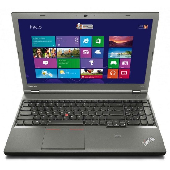 Lenovo Thinkpad T540P i7, 16 GB de RAM, SSD de 512 GB, 15,6"