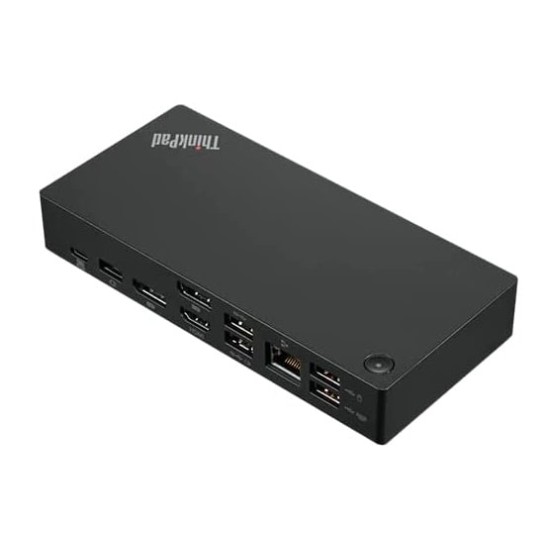 Lenovo Thinkpad Dock USB-C Gen. 2 (40AS), A+ + Carregador Incluído