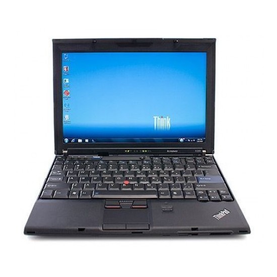 Lenovo Thinkpad X201 i5 4GB 320GB A+ 12,1" Preto