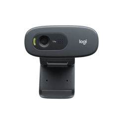 Logitech C270 720p, Cinza, A+