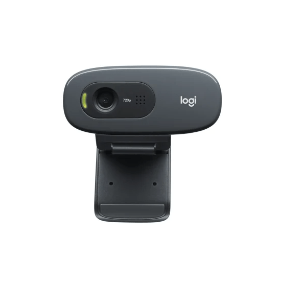 Logitech C270 720p, Cinza, A+