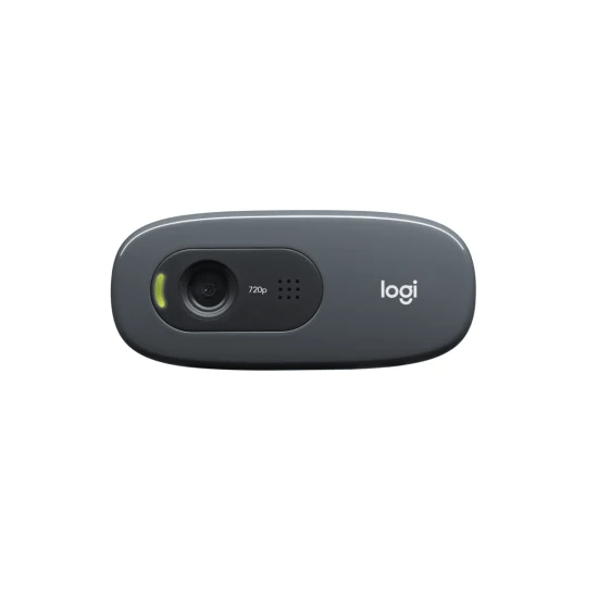 Logitech C270 720p, Cinza, A+