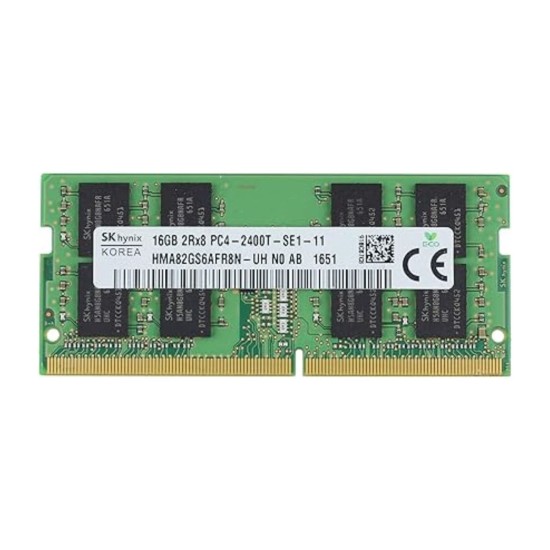 Memória RAM SK Hynix 16GB DDR4 PC4 SODIMM 1.2V 2666MHz (HMA82GS6AFR8N-UH), A+
