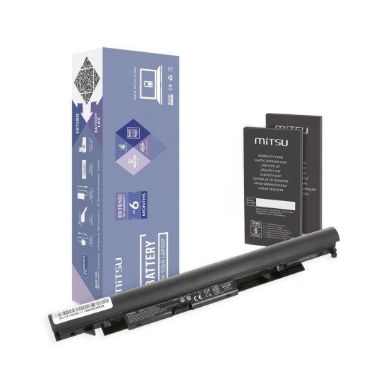 Bateria Mitsu para HP Pavilion (14, 15, 17), 240, 245, 246, 250, 255, 256, 258 (G6) 2200 mAh (11.1 V)