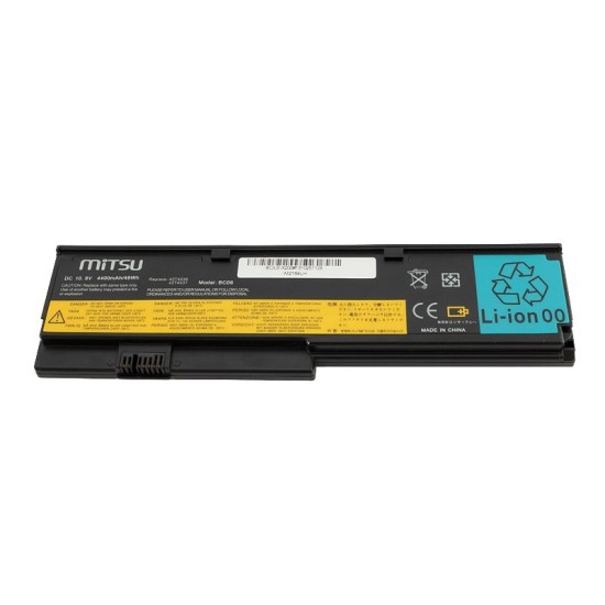 Bateria Mitsu para Lenovo X200 / 10,8V 4400 mAh