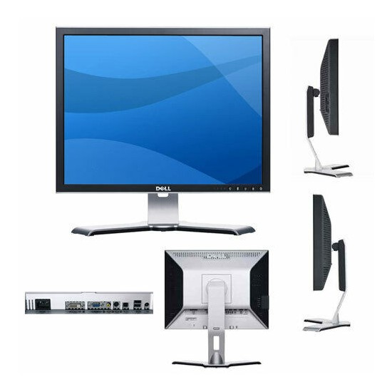 Monitor Dell UltraSharp 2007FP 20" A+ : Ecrã UXGA