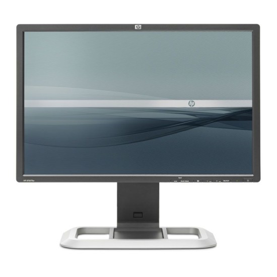 Monitor HP LP2475w 24" WUXGA Grau A- com cabo incluído