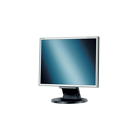 Monitor LCD NEC MultiSync 19" Grau A+ Prata/Preto
