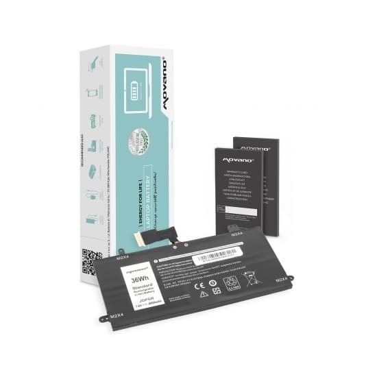 Bateria Movano para Dell Latitude 12 (5285), 5289 7,6 V (7,4 V) 4800 mAh (36 Wh)