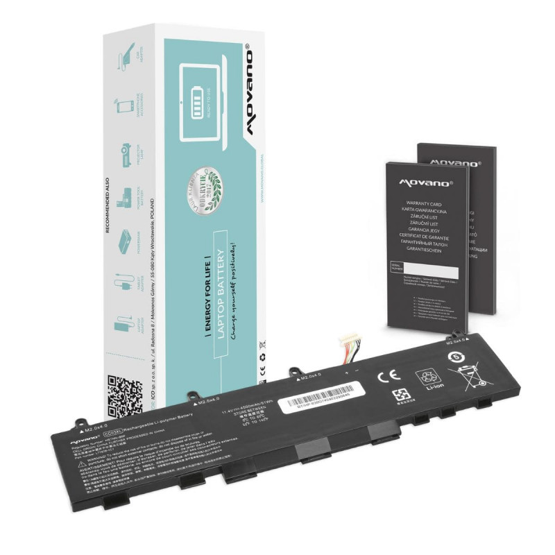 Bateria Movano HP EliteBook 830 840 845 ProBook ZBook | 15.4V 4500mAh