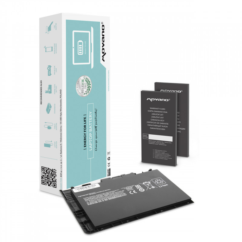 Bateria Movano para HP EliteBook Folio 9470m / 14.8V (14.4V) 3500 mAh