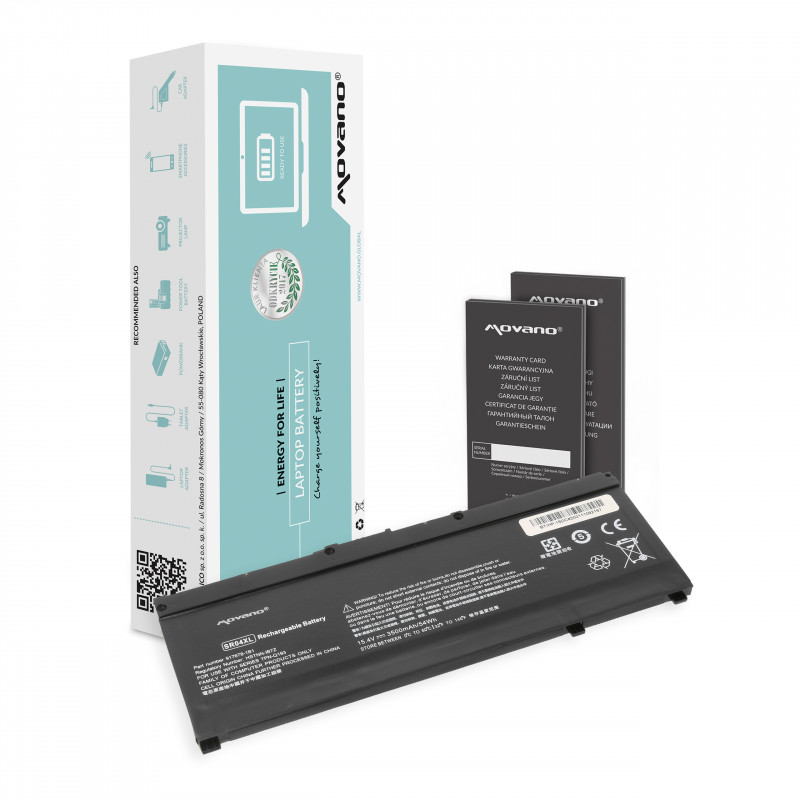 Bateria Movano para HP Omen 15-DC / 15.4V 3500 mAh