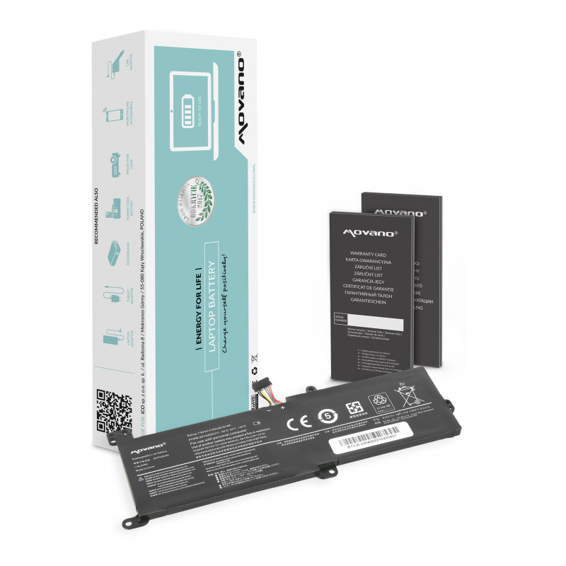 Bateria Movano para Lenovo IdeaPad 320 / 7.4V (7.6V) 4050 mAh