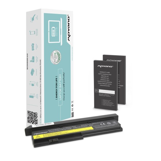 Bateria Movano para Lenovo X200 (6600mAh) / 10.8V (11.1V) 6600 mAh