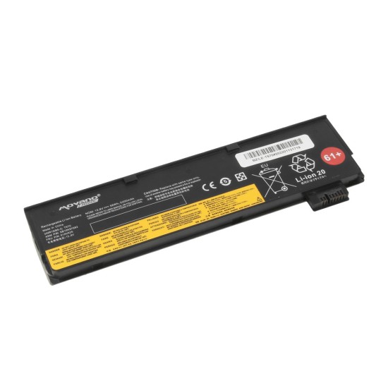 Movano Bateria Premium para Lenovo Thinkpad T570 / 10,8V (11,1V) 5200 mAh