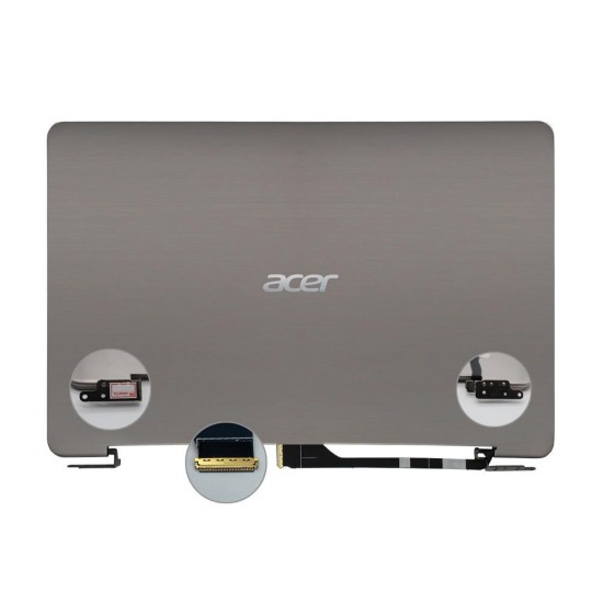TELA COMPLETA DE 13,3" PARA NOTEBOOK ACER ASPIRE S3 ULTRABOOK S3-391 S3-951 CINZA