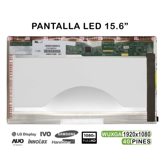 TELA LED DE 15,6" PARA NOTEBOOK LP156WF1 TL C1 1920x1080