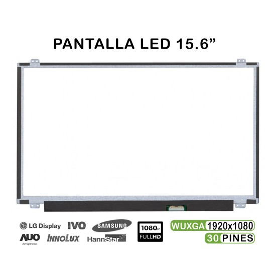TELA LED DE 15,6" FULL HD LP156WF4 (SP)(B1) LP156WF4-SPB1 LP156WF6