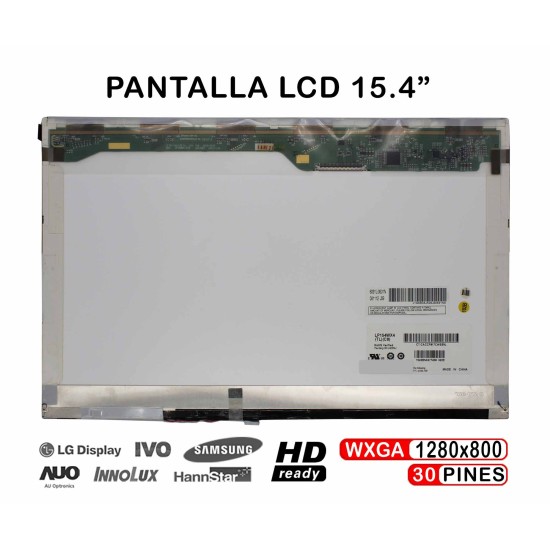 TELA PORTÁTIL LCD 15,4 POLEGADAS B154EW08 B154EW01 N154I3-L02 B154SW01
