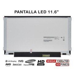 TELA PORTÁTIL LCD LED 11,6" LP116WH2 TLC1 | N116BGE-L41 REV. C1