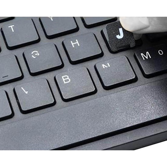 ADESIVO PARA CONVERTER O TECLADO PARA IDIOMA FRANCÊS PRETO