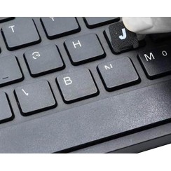 ETIQUETA PARA CONVERTER O TECLADO PARA IDIOMA RUSSO PRETA